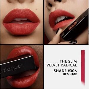 YSL Rouge Pur Couture The Slim Velvet Radical Matte 306